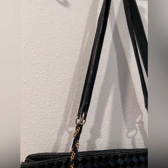 Bally Black Leather Tote Handbag Authentic - Picture 6 of 12